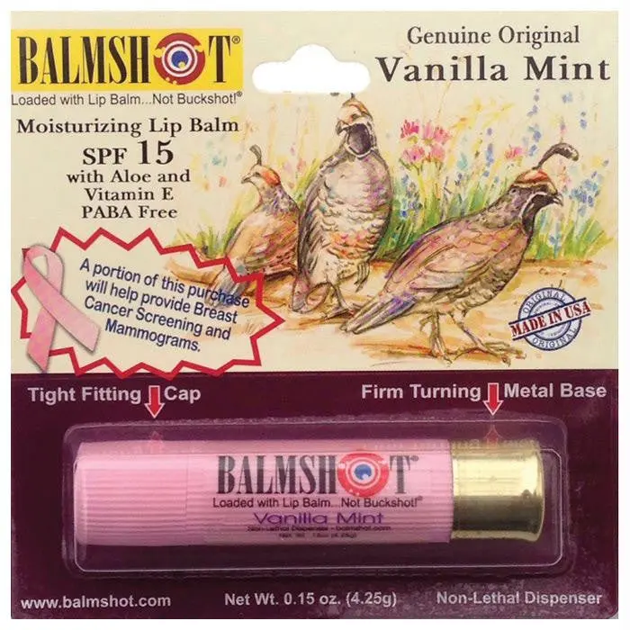 Balmshot Lip Balm Pure Pink 1