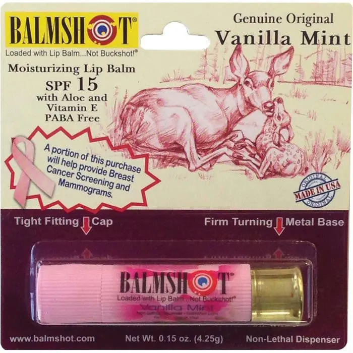 Balmshot Lip Balm Pink Camo 1