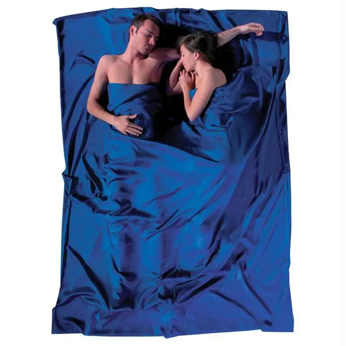Dbl Travelsheet Silk Ultramari 1