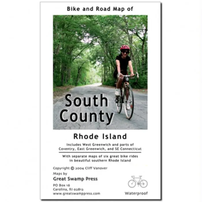 South County Ri Bike-Road Map 1
