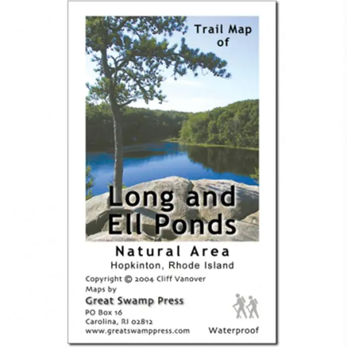 Long & Ell Ponds Trail Map; Ri 1