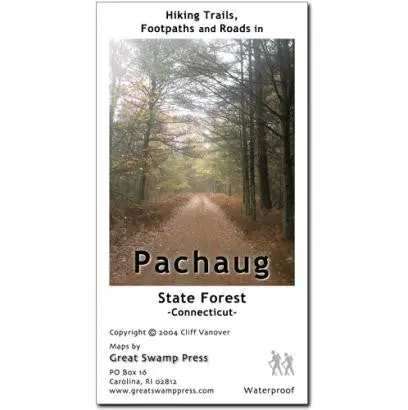 Pachaug St Forest Trail Map Ct 1