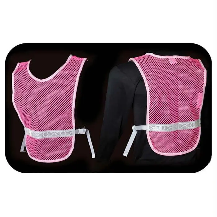 Women's Pink Reflective Vest 1