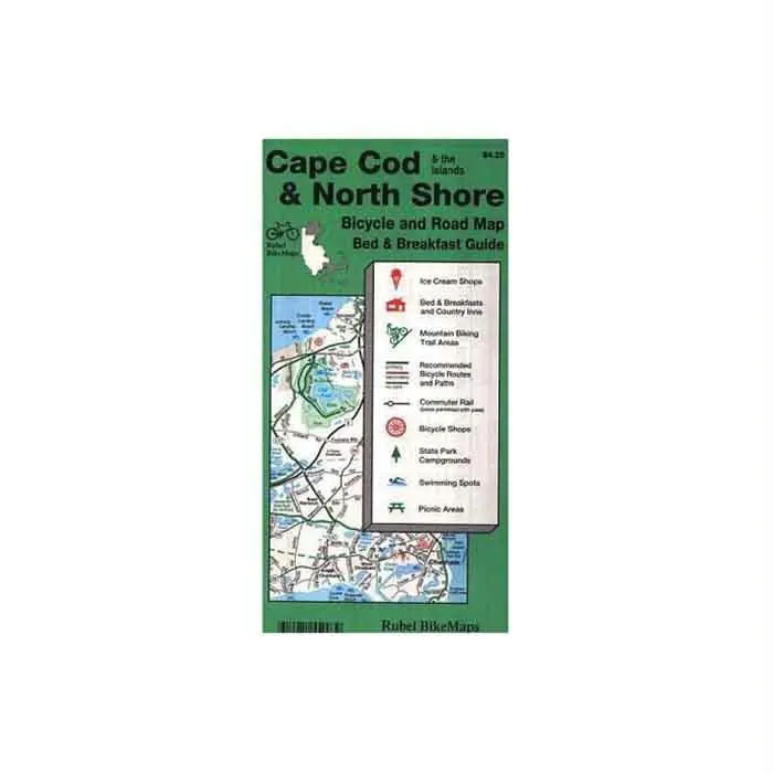 Rubel Cape Cod Bike Map Wtrprf 1