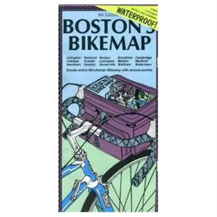 Rubel Boston Bike Map Wtrprf 1