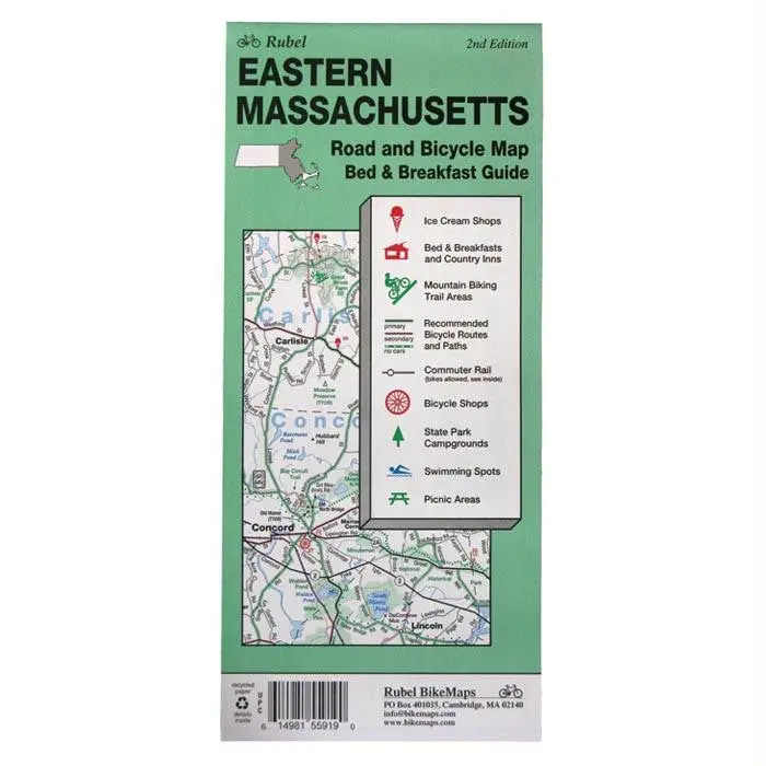 Rubel E. Mass Bike Map 1