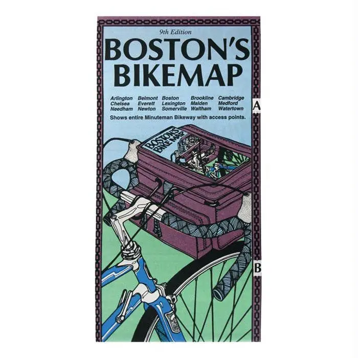 Rubel Boston Bike Map 1