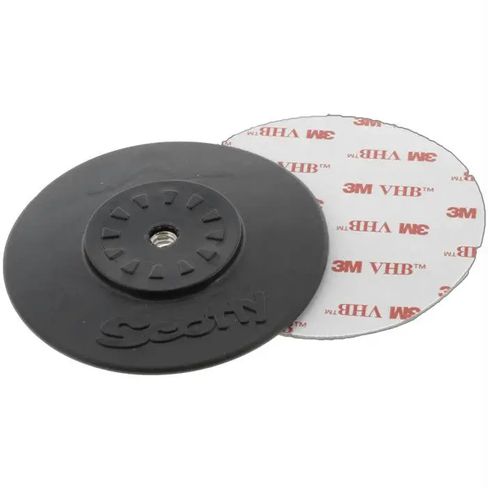 3" Stick-On Acc Mount Blk 1