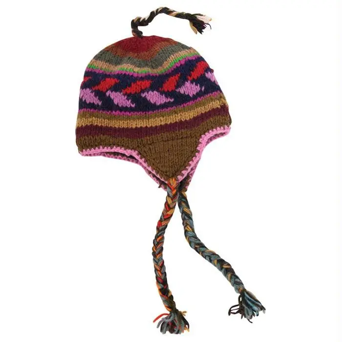 Wool Hat W- Ear Flaps 1-2 Line 1