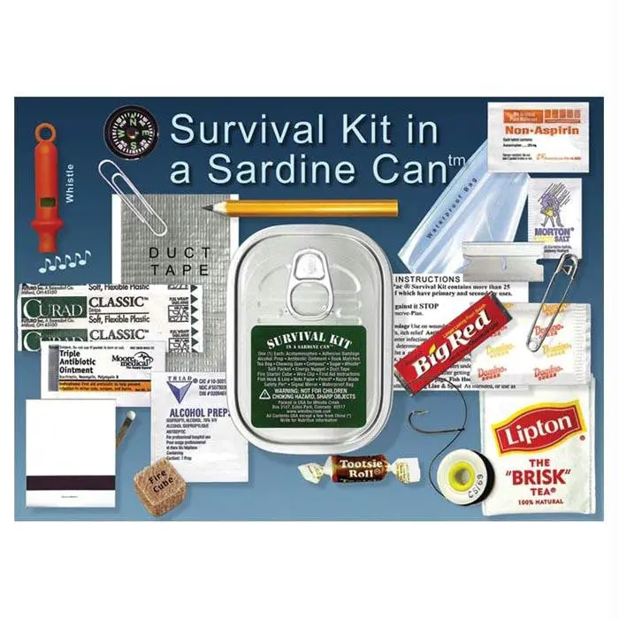 Survival Kit In A Sardine Can 1