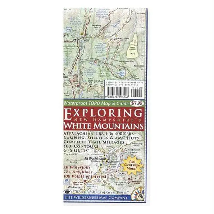 Exploring Nh White Mtns Map 1