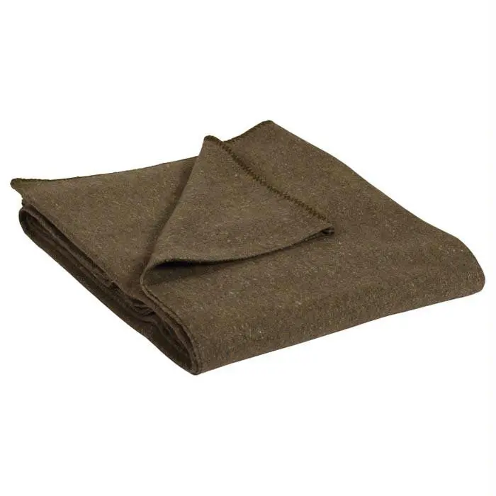 Wool Blanket Olive 60X80 1