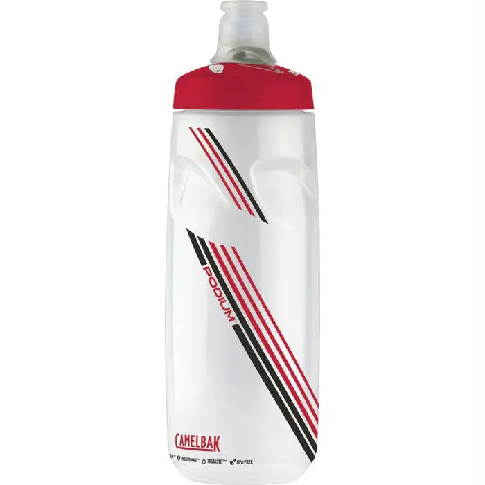 Podium 24 Oz Clear Red 1