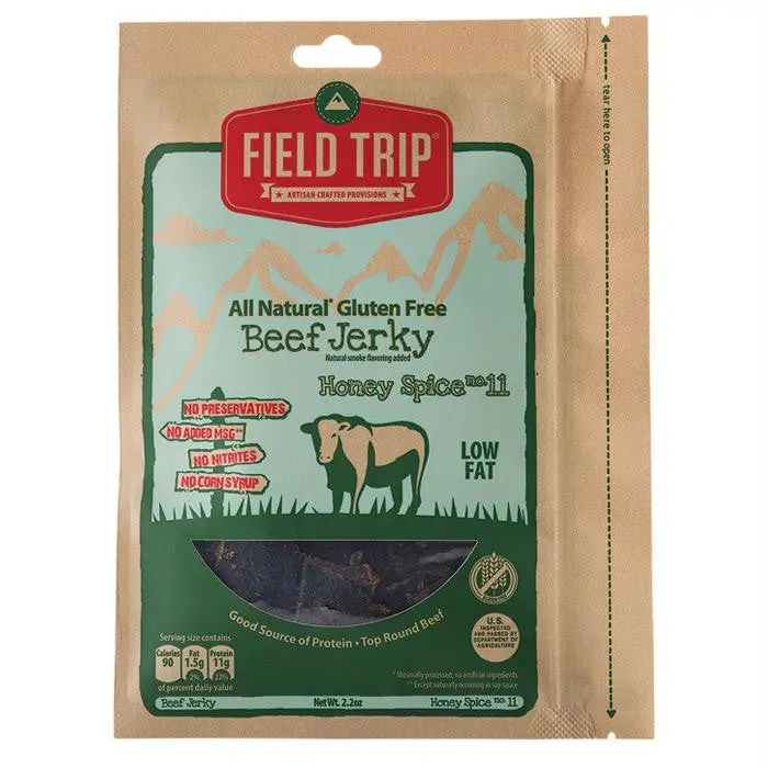Honey Spice No11 Gf Beef Jerky 1