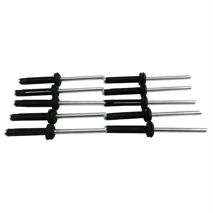Tri Grip Rivet W-Wshr Blk Bulk 1