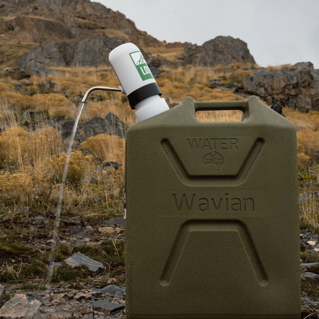 W.V. Adapter Kit & Overland Water Pump 1
