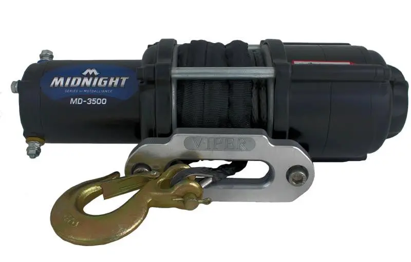 Motoalliance Midnight Winch Kit - 4500# 1