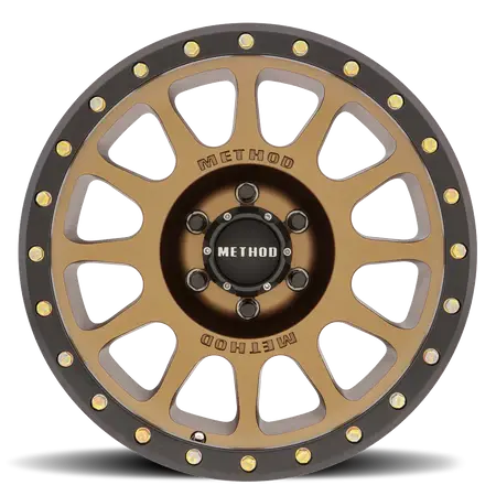 Method Racing Wheels 305 Nv Method Bronze® - Matte Black Lip 20X9 8/170 Mr30529087918 1