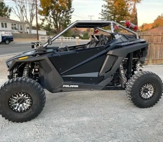 Raging Motorsports Pro R 2 Seat Aluminum Door Kit Black 1