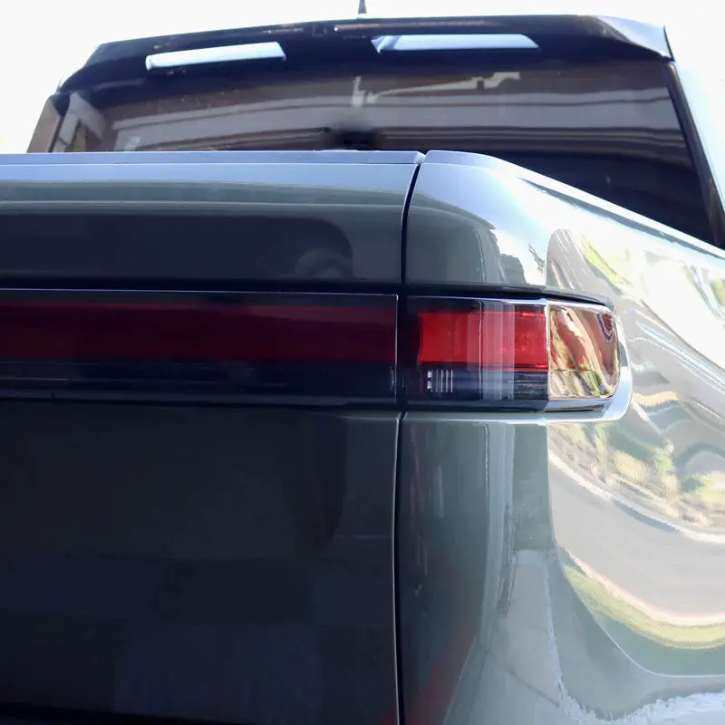 Tinted Tail Light Protection Film (Ppf) For Rivian R1s 1