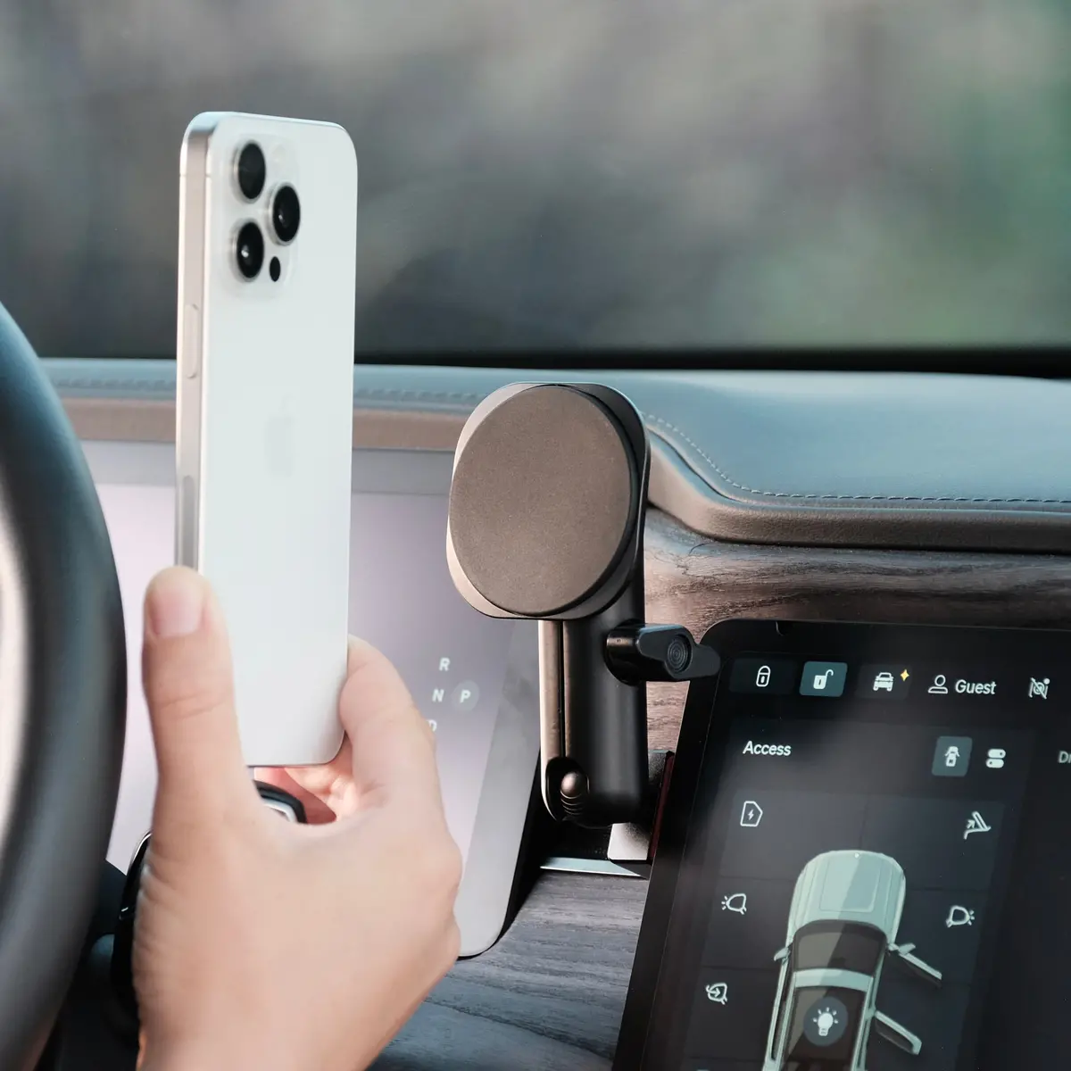 Magsafe Phone Mount For Rivian R1t | R1s 2022-2025 1