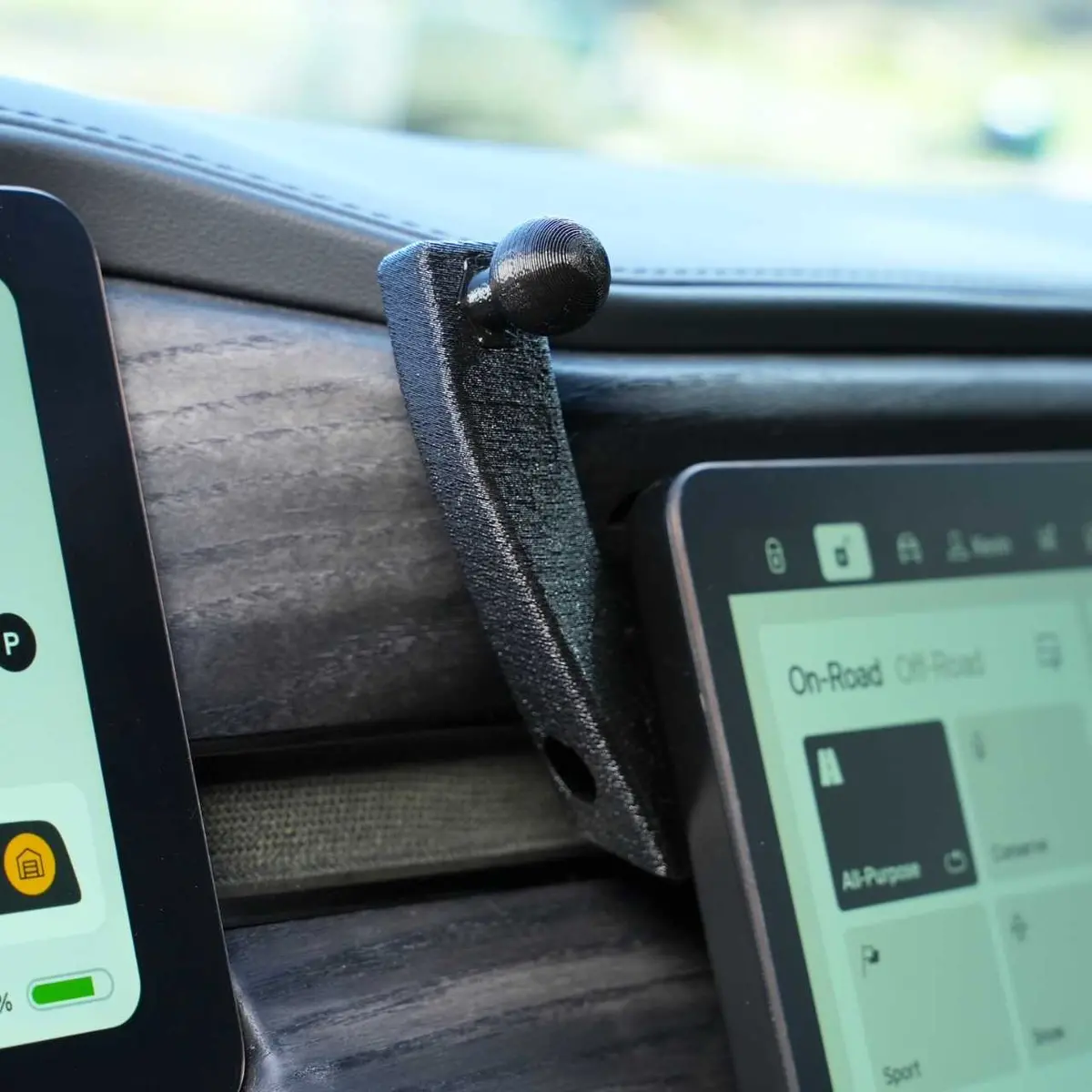 Phone Holder For Rivian R1t And R1s, Adjustable 7
