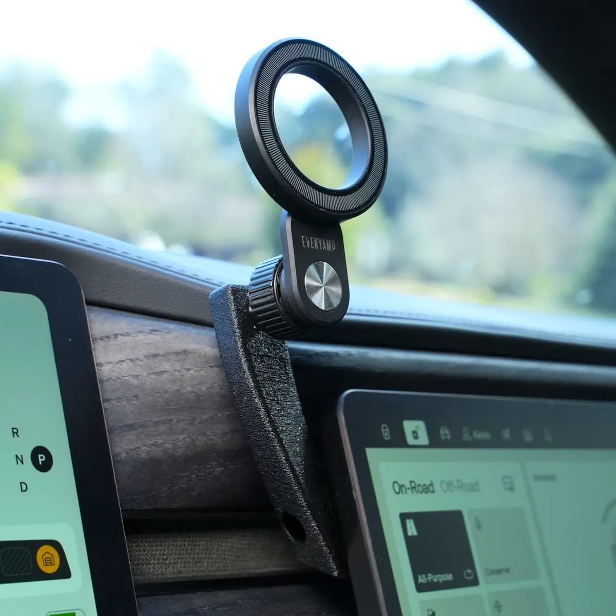 Phone Holder For Rivian R1t And R1s, Adjustable 9