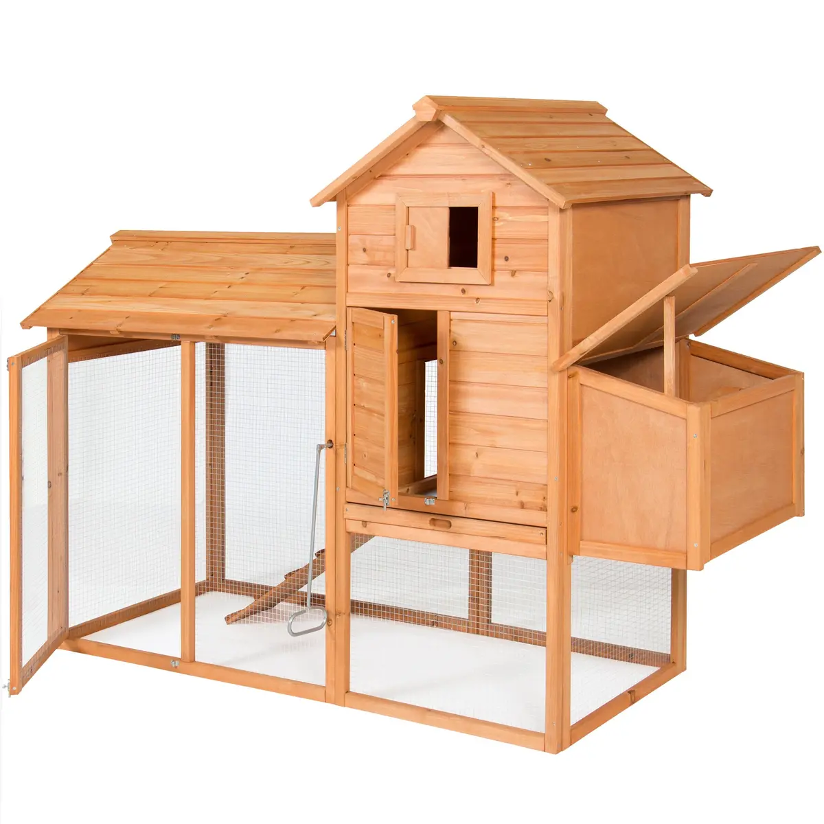 80In Wooden Chicken Coop 1