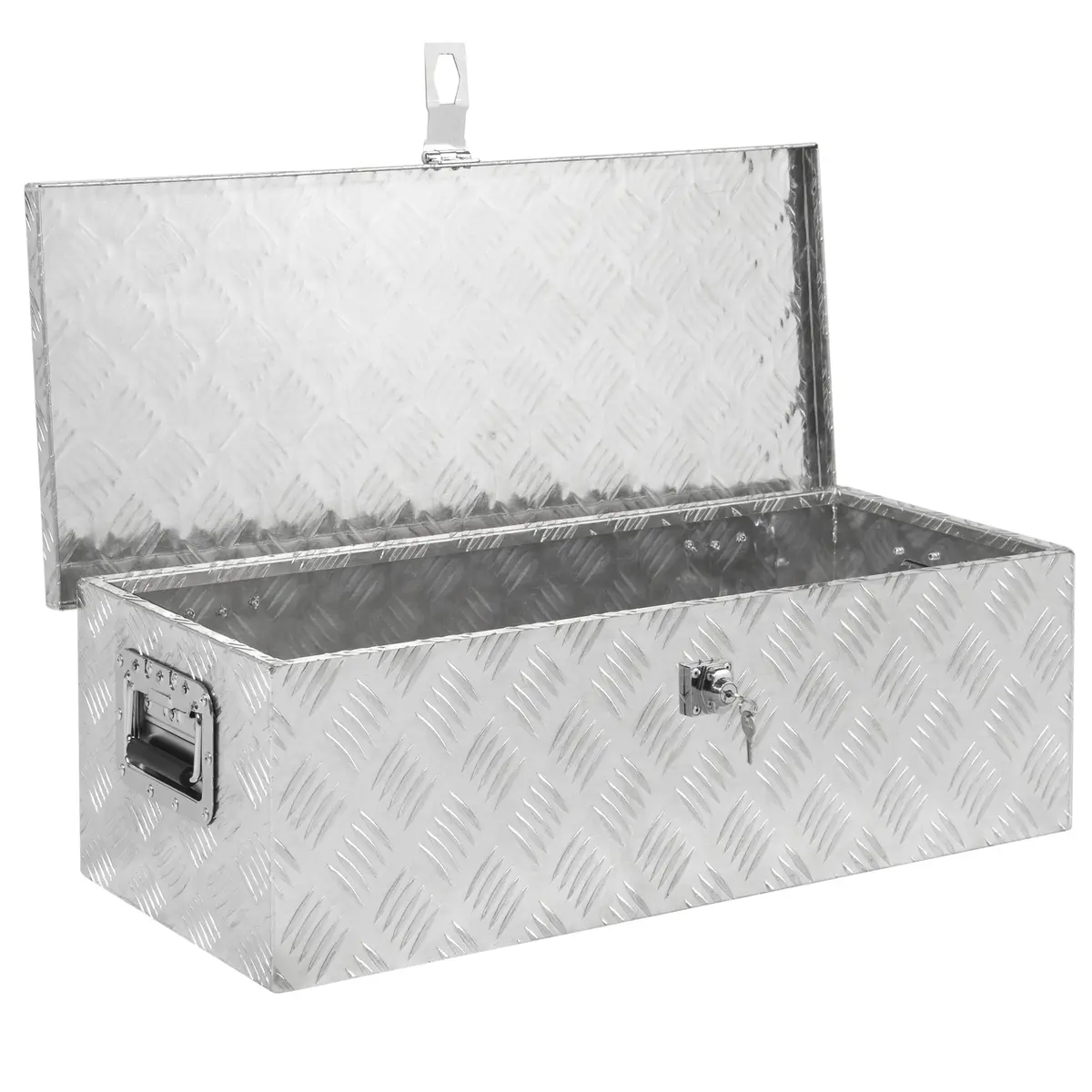 30In Aluminum Tool Box - Silver 1