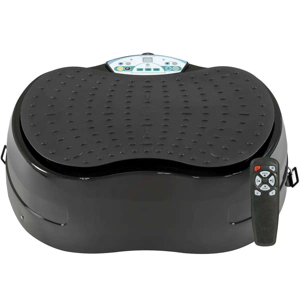 99-Level Vibration Platform Machine W/ Resistance Bands - Black 1