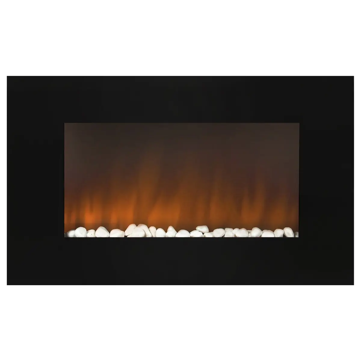 36" Electric Wall Mount Fireplace Heater 1