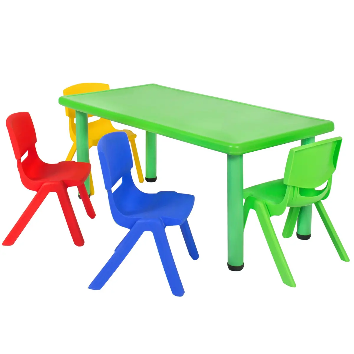 Play Table Set W/ 4 Chairs 1