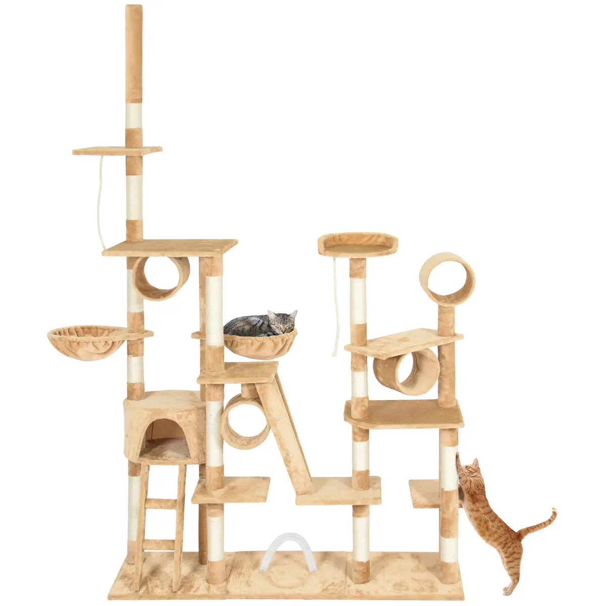 96In Multi-Level Cat Tree Scratcher Palace Post 1