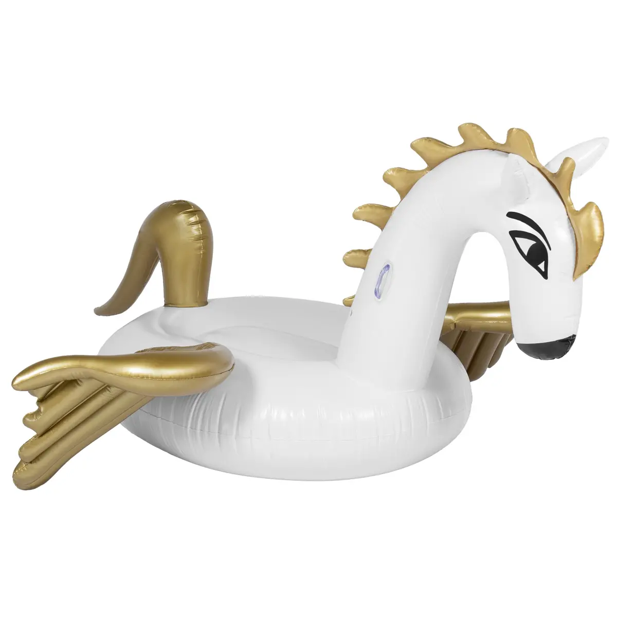 Giant Inflatable Floating Pegasus - White/Gold 1