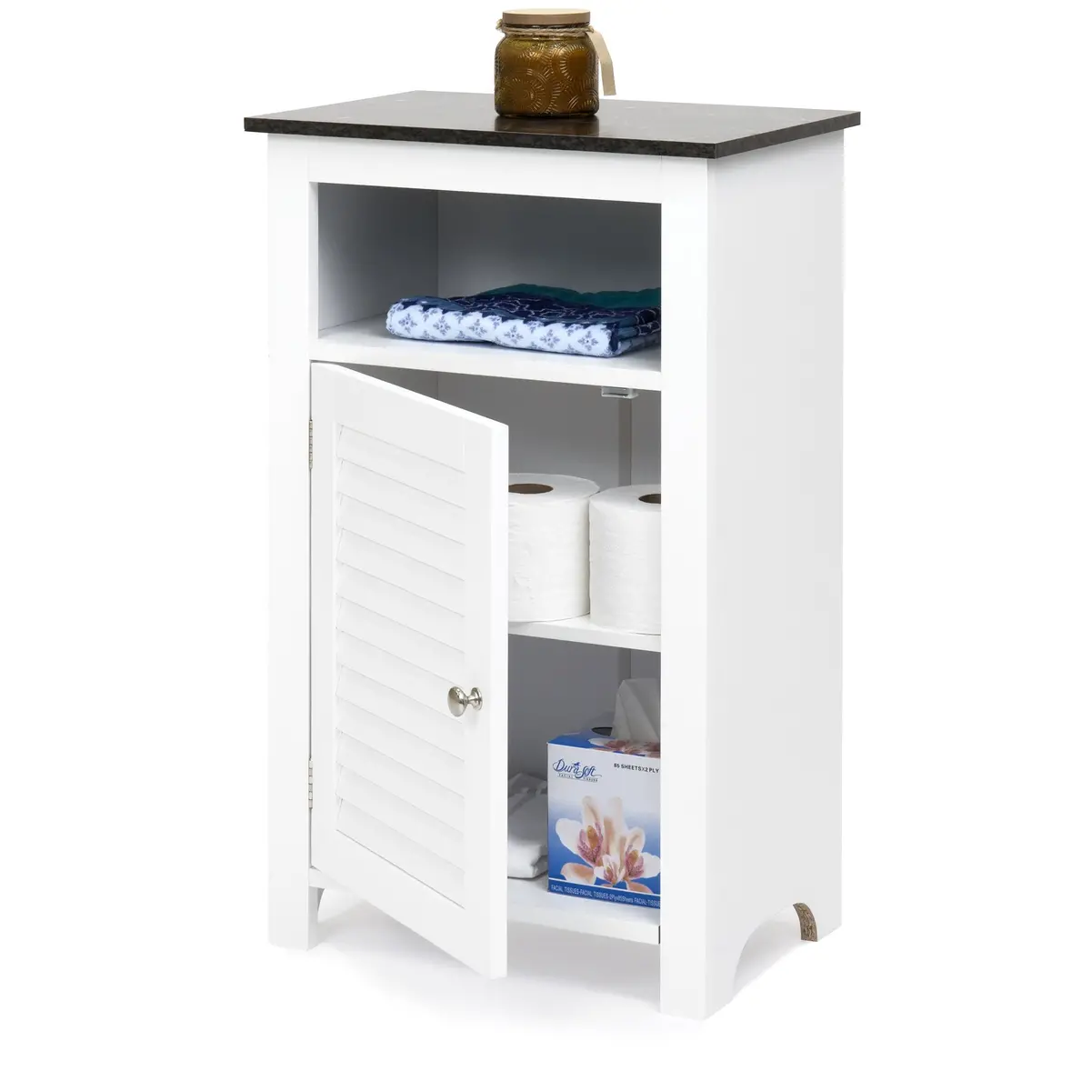 Bathroom Floor Storage Cabinet 2