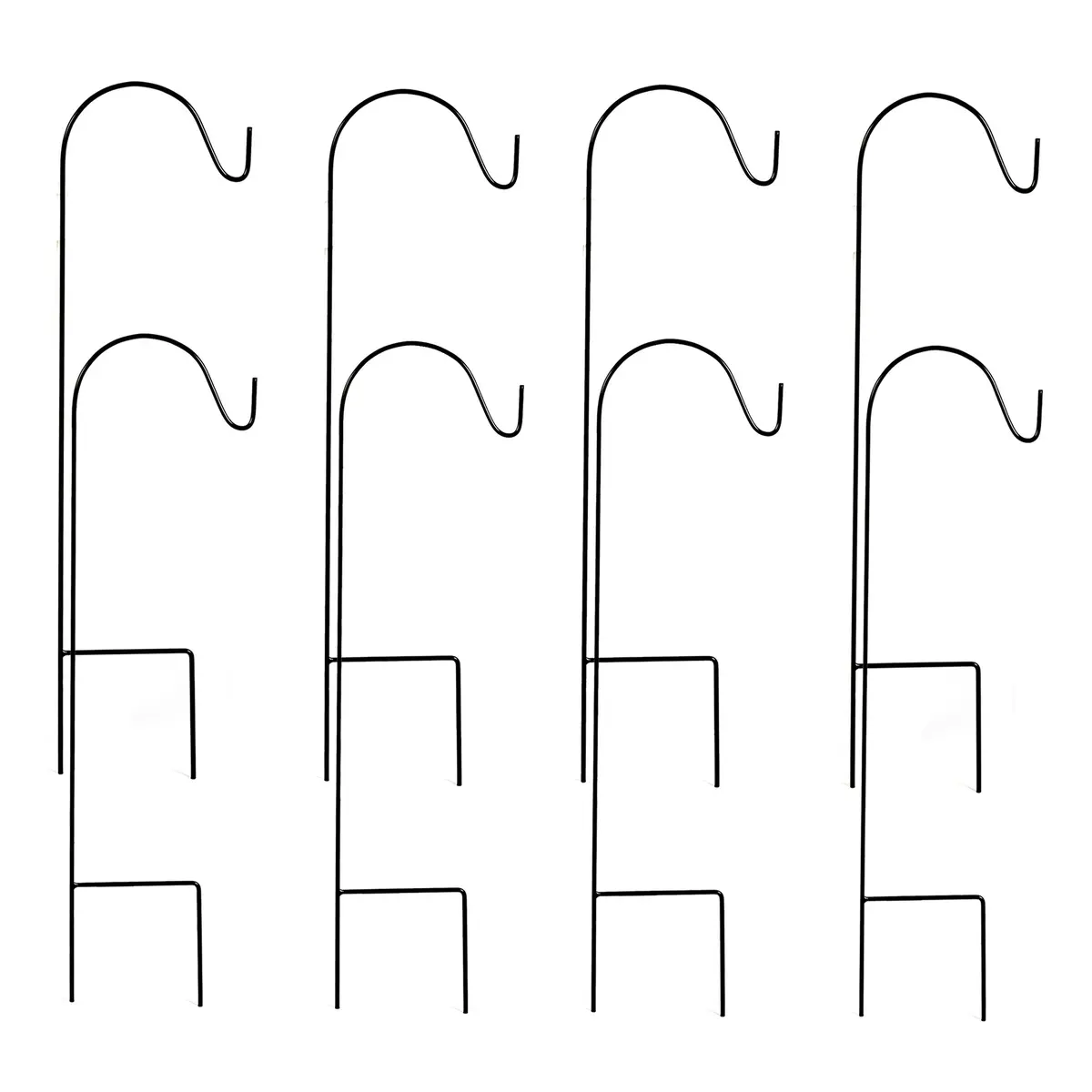 Set Of 8 Shepherd's Hooks 1