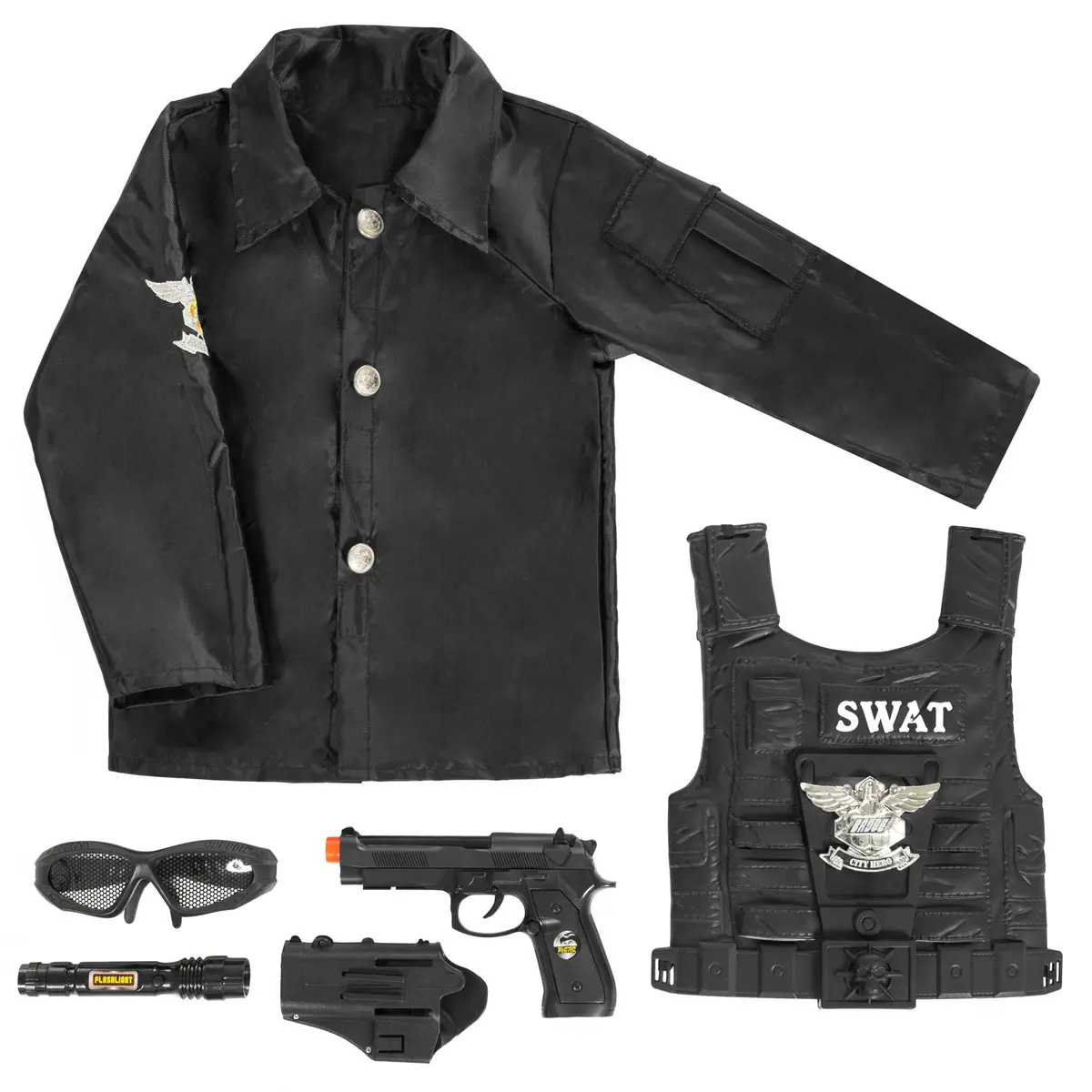 7-Piece Police Dress-Up Play Set 1