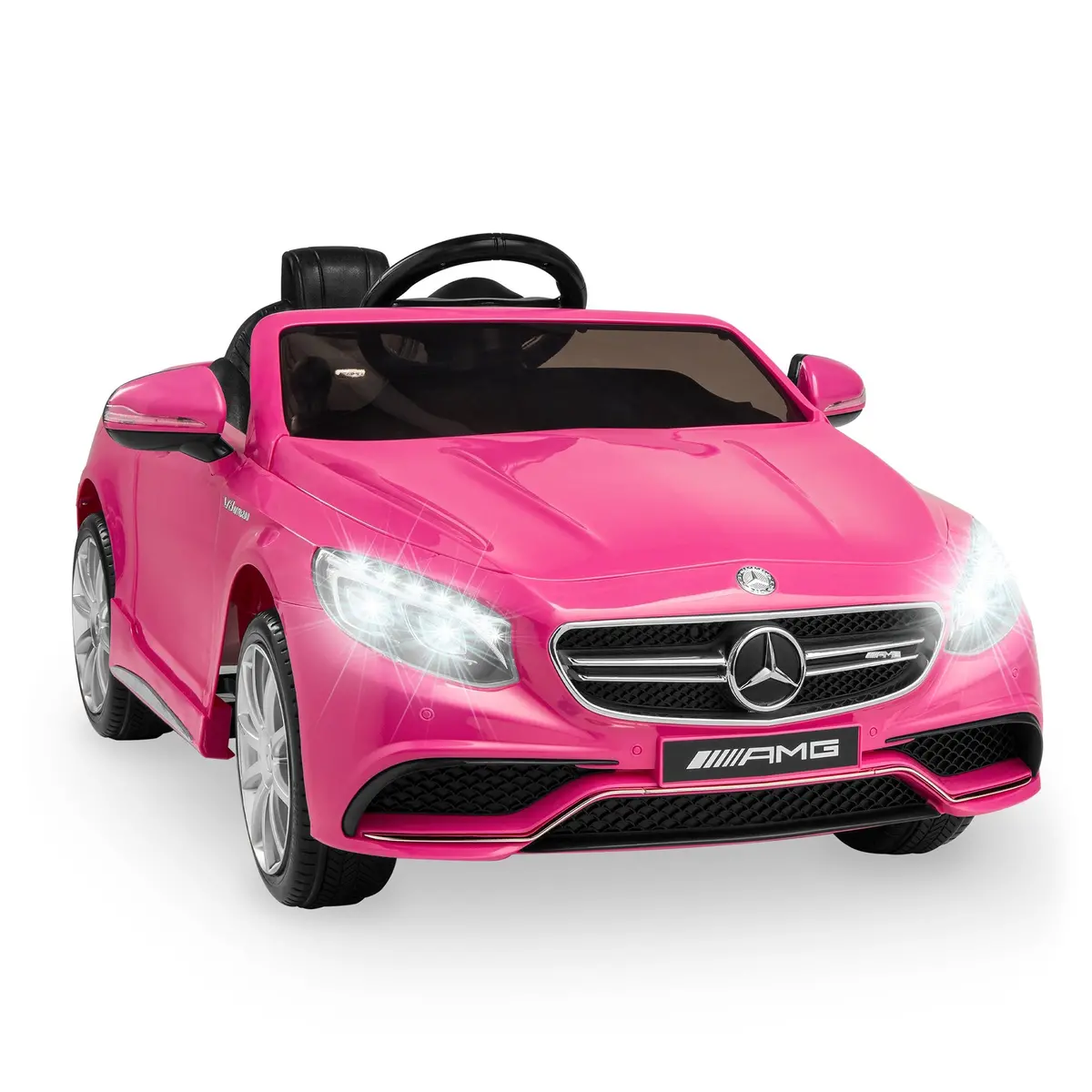 12V Kids Licensed Mercedes-Benz S63 Coupe Ride-On Car W/ Parent Control 1