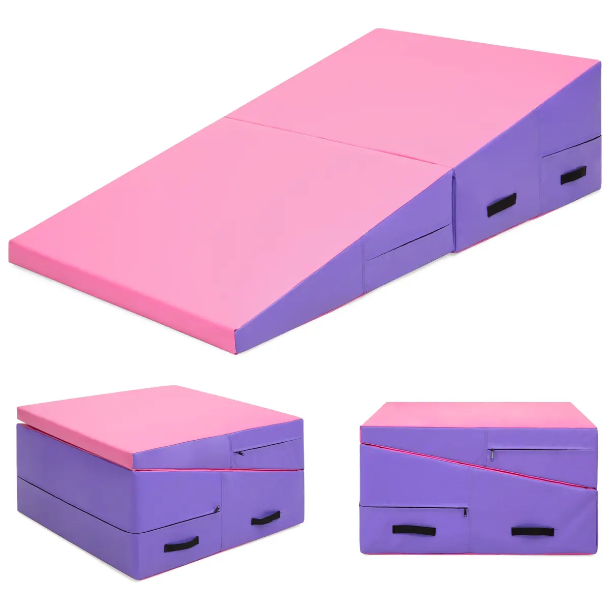 60X30x14in Folding Gymnastics Incline Mat 2