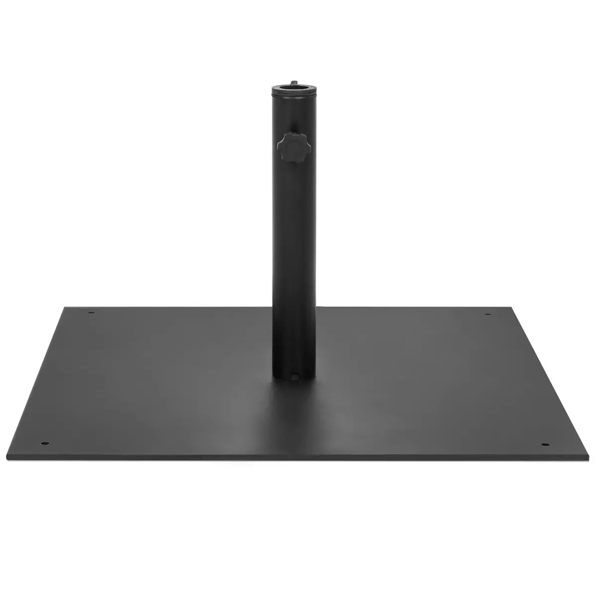 38.5Lbs Patio Steel Umbrella Base Stand - Black 1