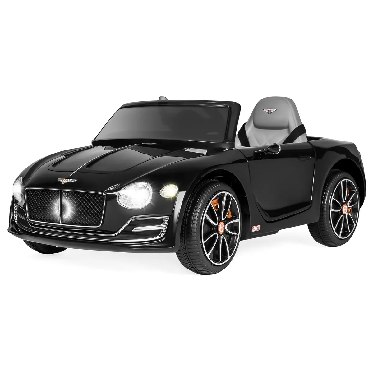 12V Kids Bentley Ride-On Car W/ Remote Control, 2 Speeds, Aux 2