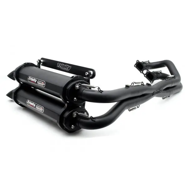 Trinity Racing Dual Full Cerakote Exhaust - Rzr Xp1000 1