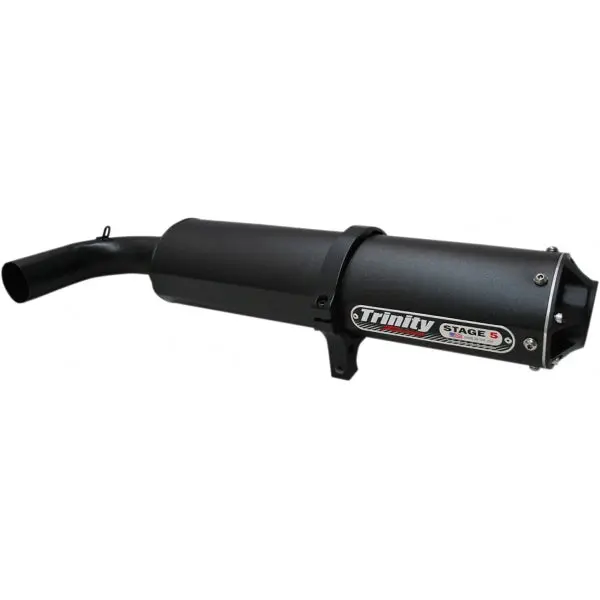 Trinity Racing Dual Slip-On Cerakote Exhaust - Yxz 1000R 1