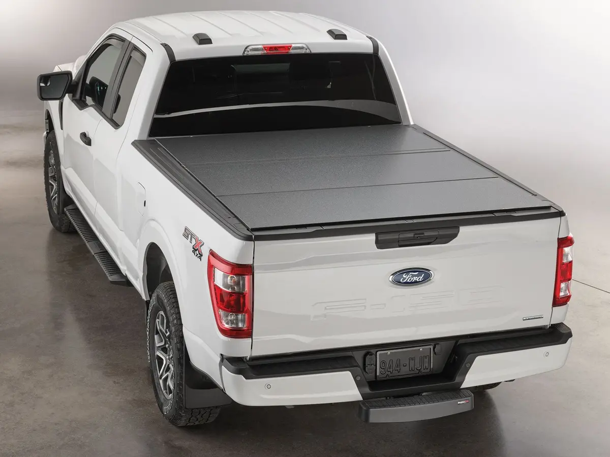 Weathertech Alloy Folding Hard Bed Cover (Black) For Rivian R1t 1