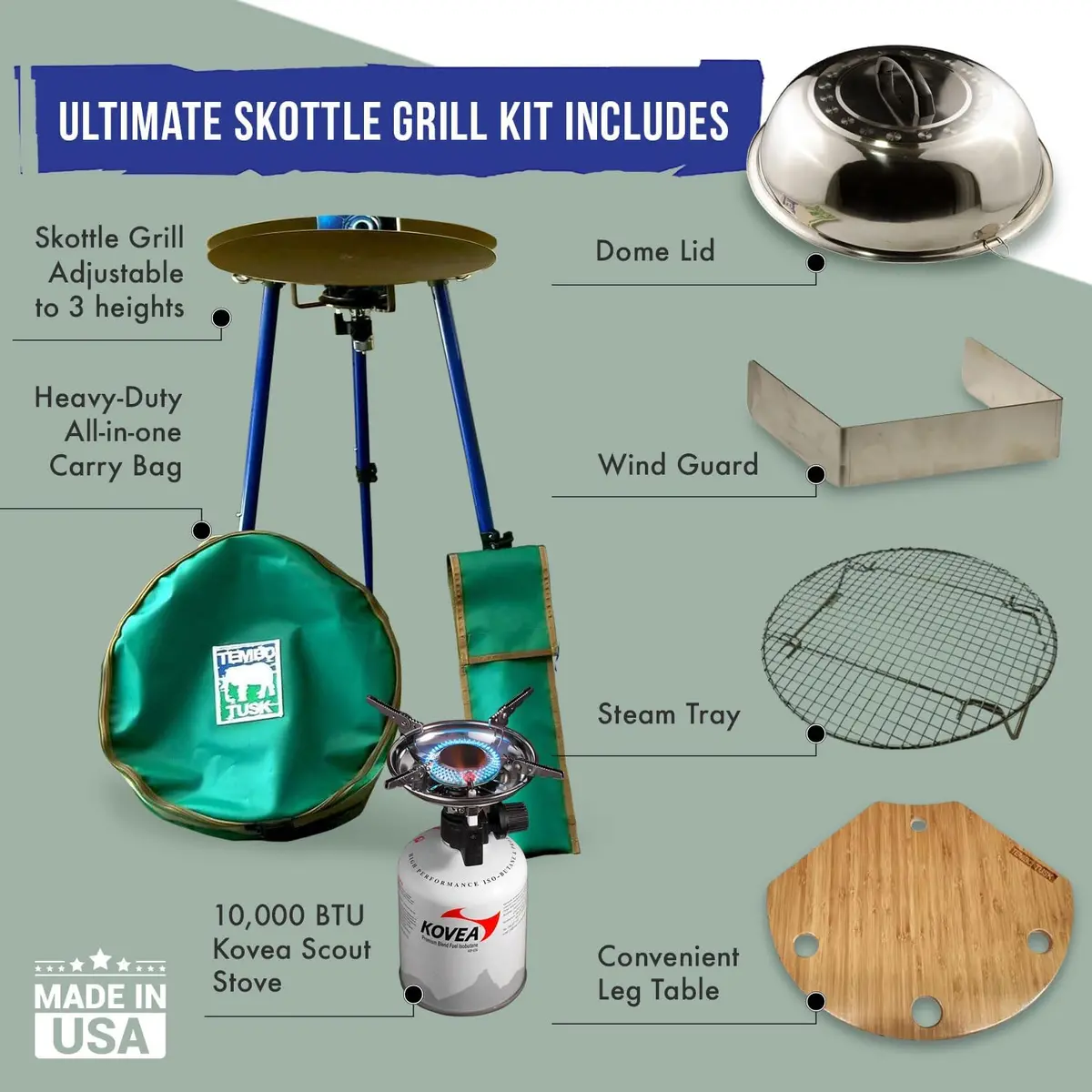The Ultimate Skottle Grill Kit 1