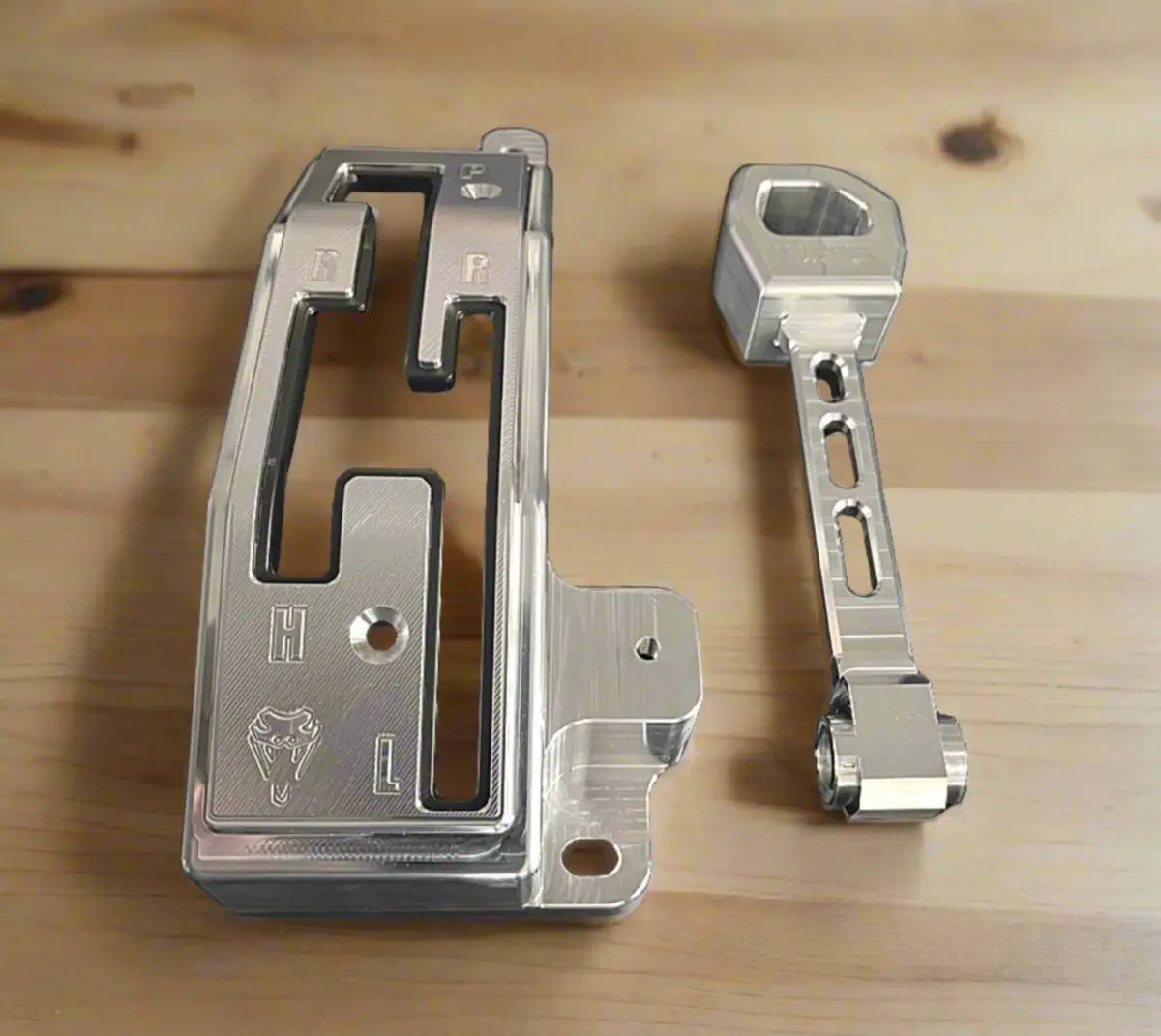Viper Machine Can-Am X3 Billet Shift System Raw Machined 1