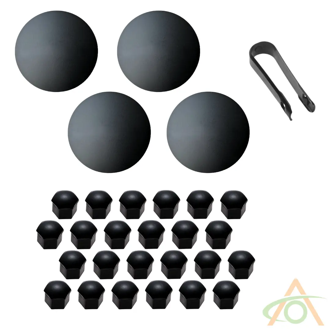 Wheel Center Caps & Lug Nut Covers For Cybertruck 1