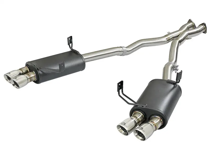 Afe Mach Force Xp Stainless Steel Cat-Back Exhaust With Polished Tips – Fits 2005–2008 Bmw Z4 M Coupe (E86) 3.2L L6 1