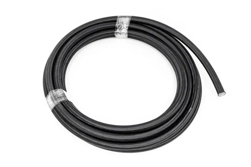 Deatschwerks 8An Black Nylon-Braided Ptfe Fuel Line – 20-Foot Roll 1