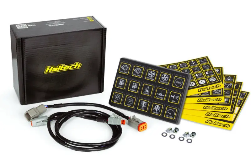 Haltech Can-Compatible 15-Button Keypad (3×5 Layout) For Vehicle Control Systems 1